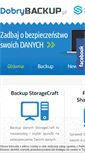 Mobile Screenshot of dobrybackup.pl